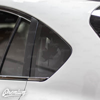 Canadian Flag Rear Quarter Window DECAL