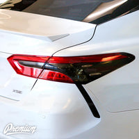 Smoked Tail Light Inset Overlays (2018-2024 Toyota Camry)