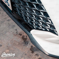 Front Bumper Center Black Out Vinyl Overlay - Choose Your Color | 2018-2021 Hyundai Veloster