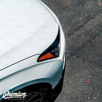 Headlight Eyelid Vinyl Overlay - Blackout | Hyundai Veloster 2018-2021