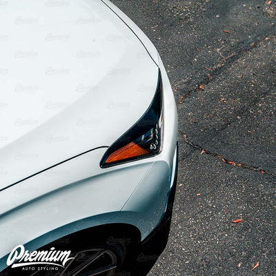 Headlight Eyelid Vinyl Overlay - Blackout | Hyundai Veloster 2018-2021