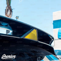 Third Brake Light Overlay - Veloster N Spoiler - Smoke Tint | 2018-2022 Hyundai Veloster N