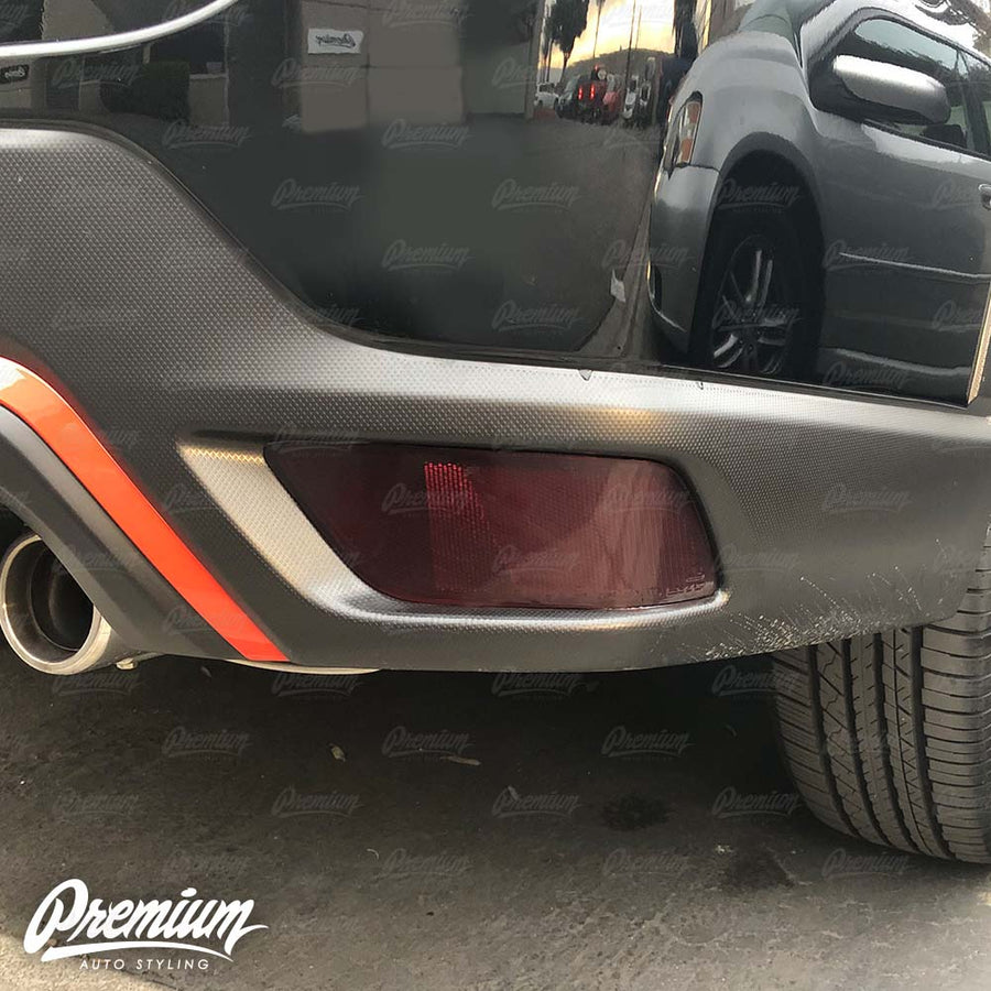 Rear Bumper Reflector Overlay - Smoke Tint | 2019-2024 Subaru Forester Sport