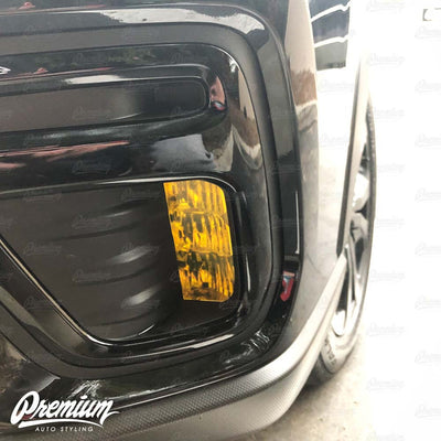Fog Light Overlay - Yellow Tint | 2019-2021 Subaru Forester w/ LED Fog Lights