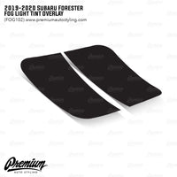 Fog Light Overlay - Yellow Tint | 2019-2021 Subaru Forester w/ LED Fog Lights