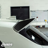 Wing End Plate Accent - Carbon Fiber | 2019-2024 Toyota Corolla Hatchback