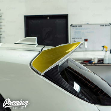 Wing End Plate Accent - Carbon Fiber | 2019-2024 Toyota Corolla Hatchback