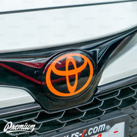 Front Vinyl Emblem Overlay | 2019-2026 Toyota Corolla Hatchback / 2020-2022 Toyota Corolla Sedan with Radar