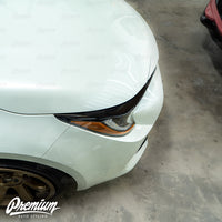 Headlight Vinyl Accent Eyelid Overlay - Blackout | 2019-2022 Toyota Corolla Hatchback