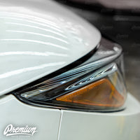 Headlight Vinyl Accent Eyelid Overlay - Blackout | 2019-2022 Toyota Corolla Hatchback