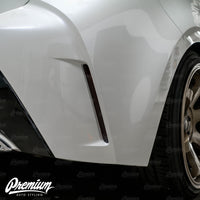 Smoked Rear Bumper Reflector Overlays - Smoke Tint | 2019-2022 Toyota Corolla Hatchback