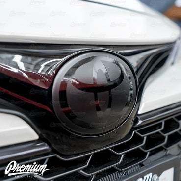 Stealth - Front Vinyl Emblem Vinyl Overlay | Toyota  Logo