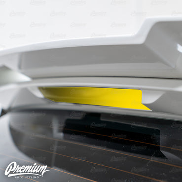 2019-2024 Toyota Corolla Hatchback Third Brake Light Overlay - Smoke Tint | E210