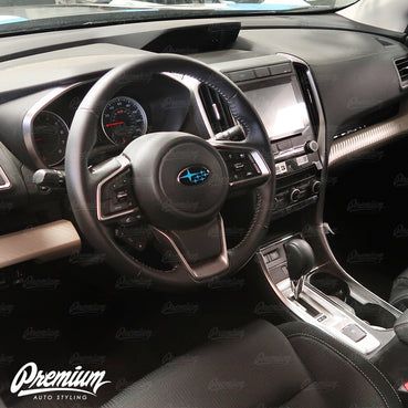 2019-2022 Subaru Ascent Emblem Overlays Steering Wheel Emblem in Hyper Blue