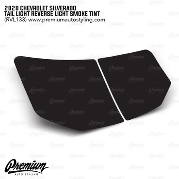 Smoked Reverse Light Tint Overlay - Smoke Tint | 2019-2023 Chevrolet Silverado