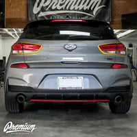 Tail Light Accent Trim Overlay - Gloss Black | 2018-2020 Hyundai Elantra GT Hatchback / 2019-2020 Hyundai Elantra GT N-Line
