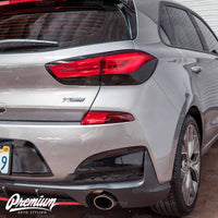 Tail Light Smoke Tint Overlay | 2018-2020 Hyundai Elantra GT Hatchback / 2019-2020 Hyundai Elantra GT N Line