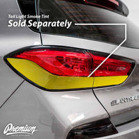 Tail Light Accent Trim Overlay - Gloss Black | 2018-2020 Hyundai Elantra GT Hatchback / 2019-2020 Hyundai Elantra GT N-Line