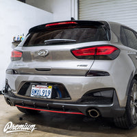 License Plate Black Out Overlay | 2019-2020 Hyundai Elantra GT N-Line Hatchback