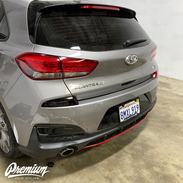 Tail Light Smoke Tint Overlay | 2018-2020 Hyundai Elantra GT Hatchback / 2019-2020 Hyundai Elantra GT N Line