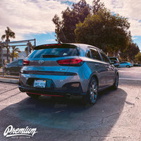 Tail Light Accent Trim Overlay - Gloss Black | 2018-2020 Hyundai Elantra GT Hatchback / 2019-2020 Hyundai Elantra GT N-Line