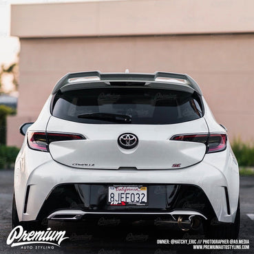 Third Brake Light Overlay - Smoke Tint | 2019-2024 Toyota Corolla Hatchback