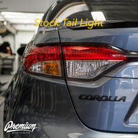 Tail Light Red Out Overlay - Red Tint | 2020-2022 Toyota Corolla Sedan