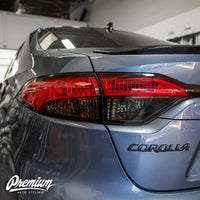 Tail Light Smoke Overlay - Smoke Tint | 2020-2022 Toyota Corolla Sedan
