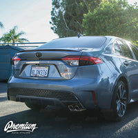 Tail Light Turn Signal Overlay - Smoke Tint | 2020-2022 Toyota Corolla Sedan