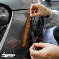 Front Side Marker Reflector Vinyl Overlays - Smoked Tint | 2020+ Toyota GR Supra