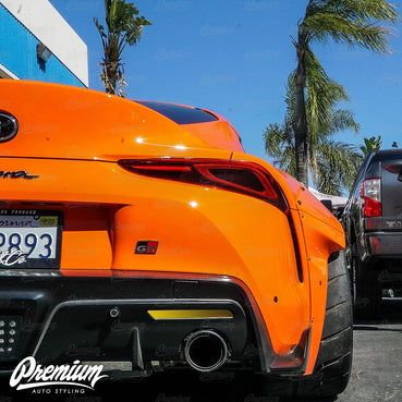 Rear Bumper Reflector - Smoke Tint | 2020-2026 A90, A91 Toyota GR Supra