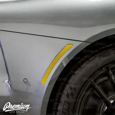 Smoked Rear Side Marker Reflector Overlays - Smoke Tint | 2020-2023 Toyota Supra