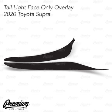 Tail Light Face Tint Overlay - Smoke Tint | 2020-2026 A90, A91 Toyota GR Supra
