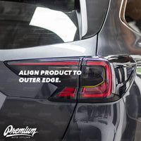 Tail Light Tint Overlay - Smoke Tint | 2020-2025 Subaru Outback