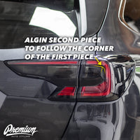 Tail Light Tint Overlay - Smoke Tint | 2020-2025 Subaru Outback