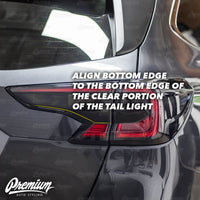 Tail Light Tint Overlay - Smoke Tint | 2020-2025 Subaru Outback