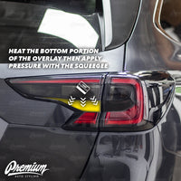 Tail Light Tint Overlay - Smoke Tint | 2020-2025 Subaru Outback