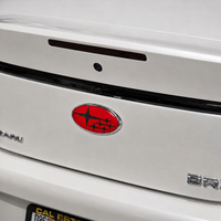 2022-2026 SUBARU BRZ - RED DECAL EMBLEM OVERLAY KIT