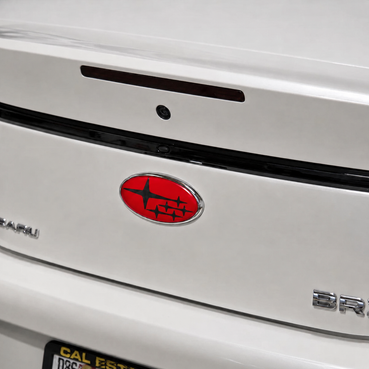 2022-2026 SUBARU BRZ - RED DECAL EMBLEM OVERLAY KIT