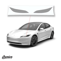 Headlight Clear Protection Film - PPF | 2024+ Tesla Model 3