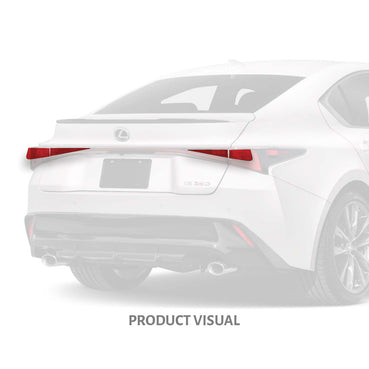 Red Tint Overlays - (2021-2025 Lexus IS)