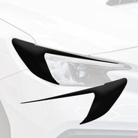 Headlight Amber Delete With Eyelid - Gloss Black (2022-2026 Subaru WRX / WRX Premium)