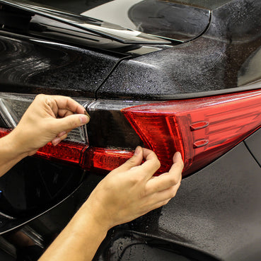 Tail Light Overlay Inserts (Clear Portion Only) - Smoke Tint | 2015-2019 Lexus RC & RC-F