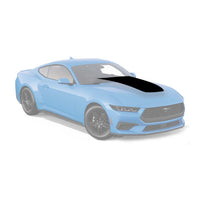 2024+ Mustang EcoBoost Vast 1 Hood Stamp Blackout