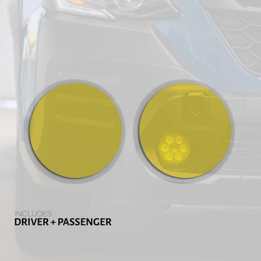 2024-2026 Subaru Crosstrek Wilderness Fog Light Overlays Yellow Tint 