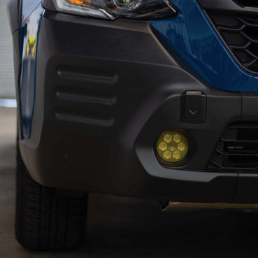 Yellow Tint Fog Light Overlays - 2024+ Subaru Crosstrek Wilderness