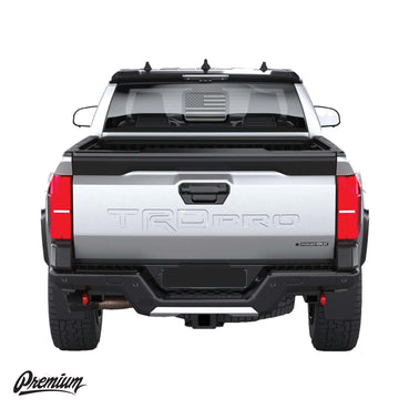 Pre-Cut American Flag Window DECAL | 2024+ Toyota Tacoma