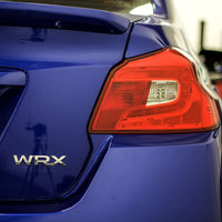Red Tail Light Overlay w/ Reverse Cutout (2015-2021 WRX / STI)