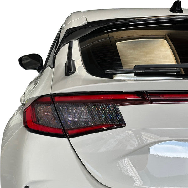2023-2024 Honda Civic TYPE R | Tail Light Inset Overlays - SMOKE BIO-HEX TINT