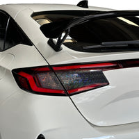 2023-2024 Honda Civic TYPE R | Tail Light Inset Overlays - SMOKE BIO-HEX TINT